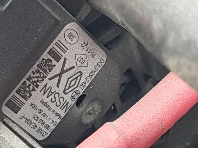 Recambio de alternador para renault megane iv hatchback (b9a/m/n_) 1.5 dci 110 (b9a3) referencia OEM IAM 231004EA0A TOCADO 