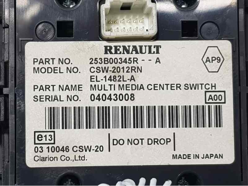 Recambio de mando multifuncion para renault scenic iii dynamique referencia OEM IAM 253B00345R  