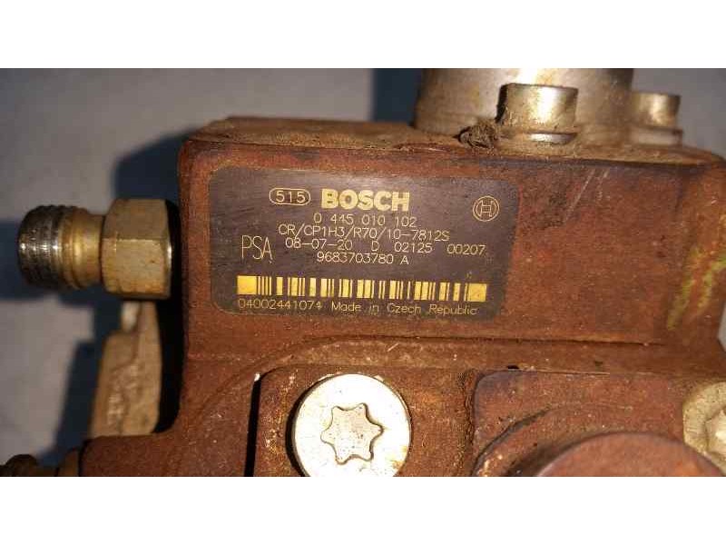 Recambio de bomba alta presion para ford focus lim. (cb4) trend referencia OEM IAM 0445010102 9683703780A BOSCH