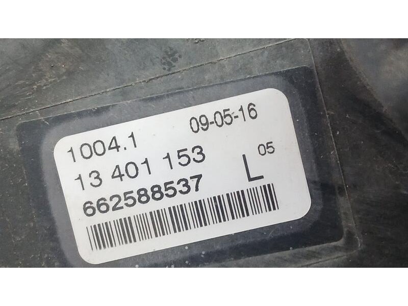 Recambio de faro antiniebla izquierdo para opel astra k lim. 5türig selective referencia OEM IAM 13401153  662588537