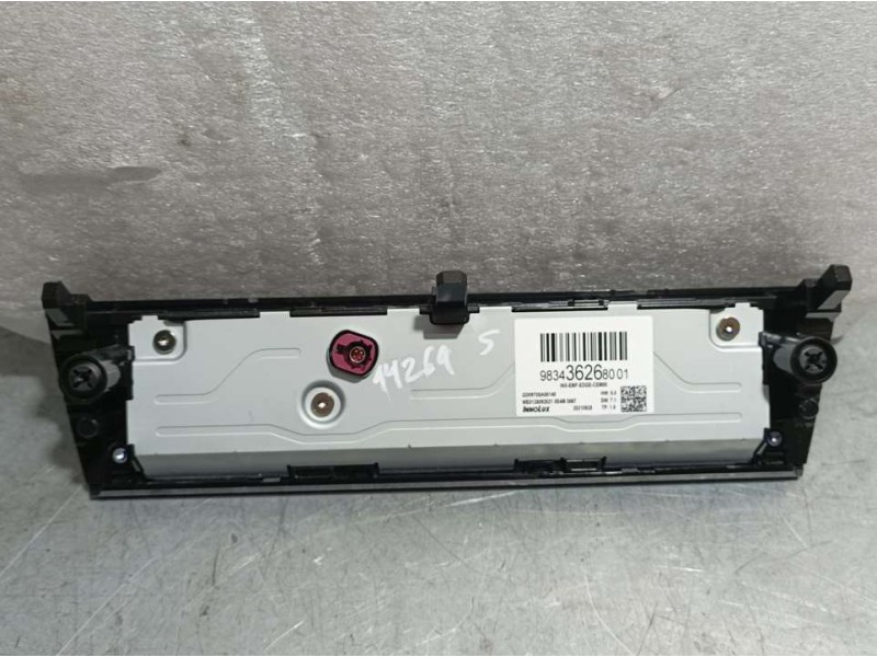 Recambio de pantalla multifuncion para peugeot 308 gt referencia OEM IAM 9834362680 GD0970SA00140 INNOLUX