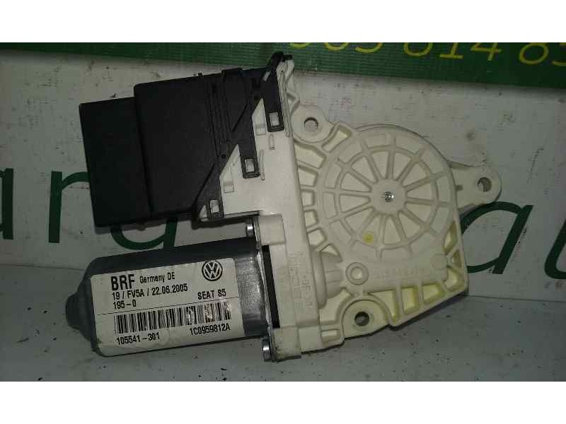 Recambio de motor elevalunas trasero derecho para seat leon (1m1) sport referencia OEM IAM 1C0959812A 18 PINS ELECTRICO