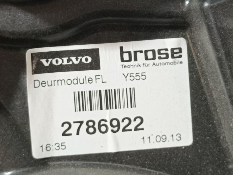 Recambio de elevalunas delantero izquierdo para volvo v40 momentum referencia OEM IAM 2786922  ELECTRICO 6 PINS BROSE