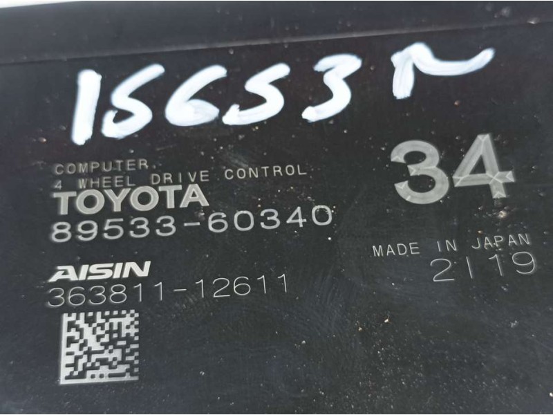 Recambio de modulo electronico para toyota land cruiser (j15) gx referencia OEM IAM 8953360340 36381112611 AISIN