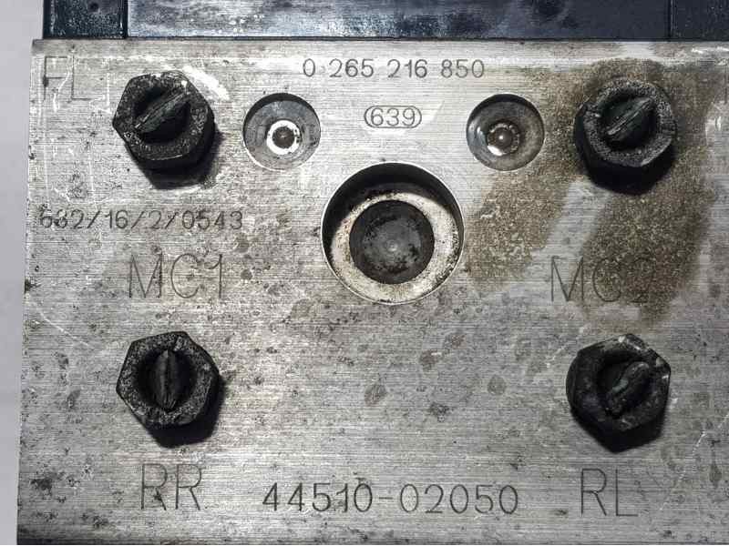 Recambio de abs para toyota corolla (e12) 1.4 d-4d sol compact referencia OEM IAM 4451002050 0265216850 BOSCH