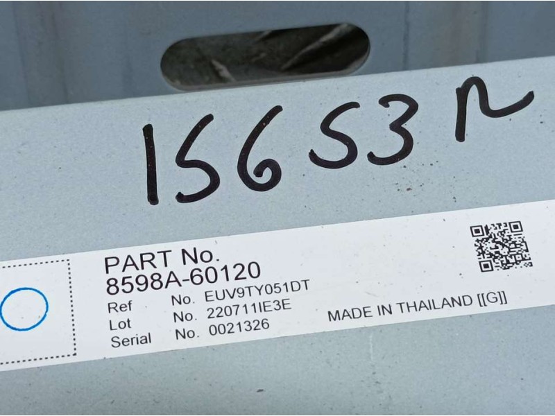 Recambio de modulo electronico para toyota land cruiser (j15) gx referencia OEM IAM 8598A60120 220711IE3E 