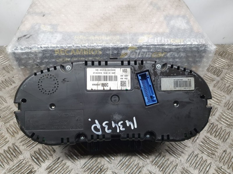 Recambio de cuadro instrumentos para volkswagen polo (6r1) advance referencia OEM IAM 6R0920860C  
