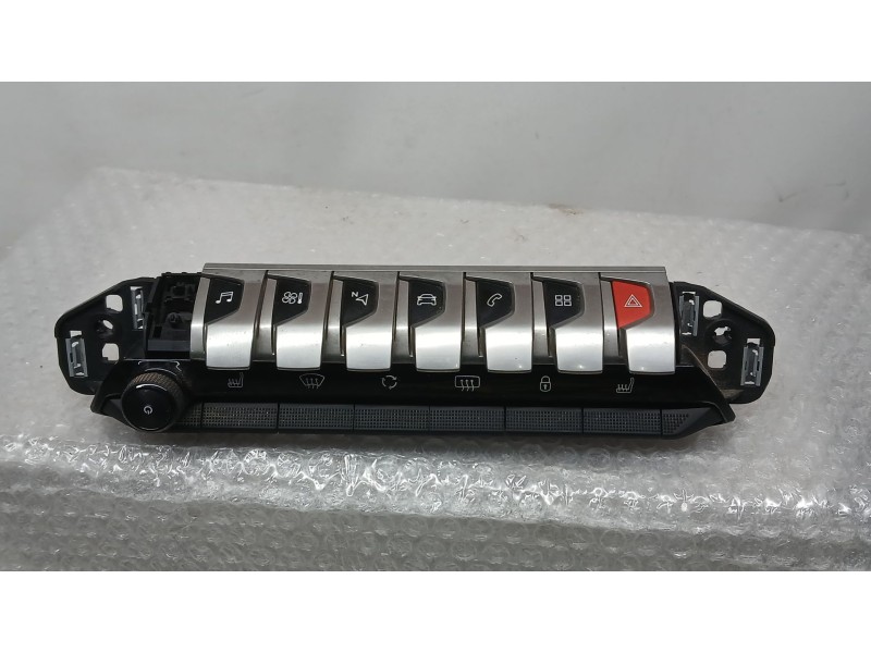 Recambio de mando multifuncion para peugeot 3008 gt line referencia OEM IAM 98249154DX C/ MANDO WARNING. C/ MANDO CLIMATIZADOR. 