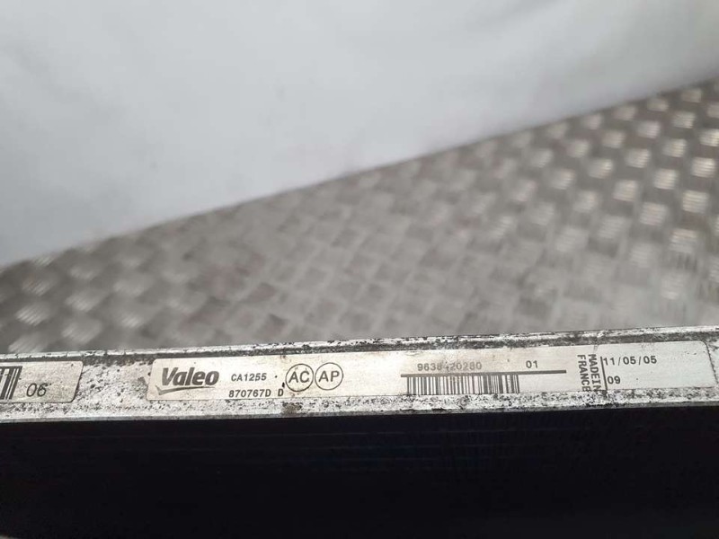Recambio de condensador / radiador aire acondicionado para citroën c4 coupe vtr referencia OEM IAM 9638420280 870767D VALEO