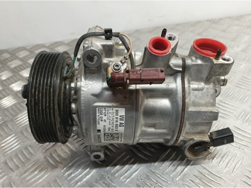 Recambio de compresor aire acondicionado para skoda scala (nw) active referencia OEM IAM 3Q0816803E 8712P SANDEN