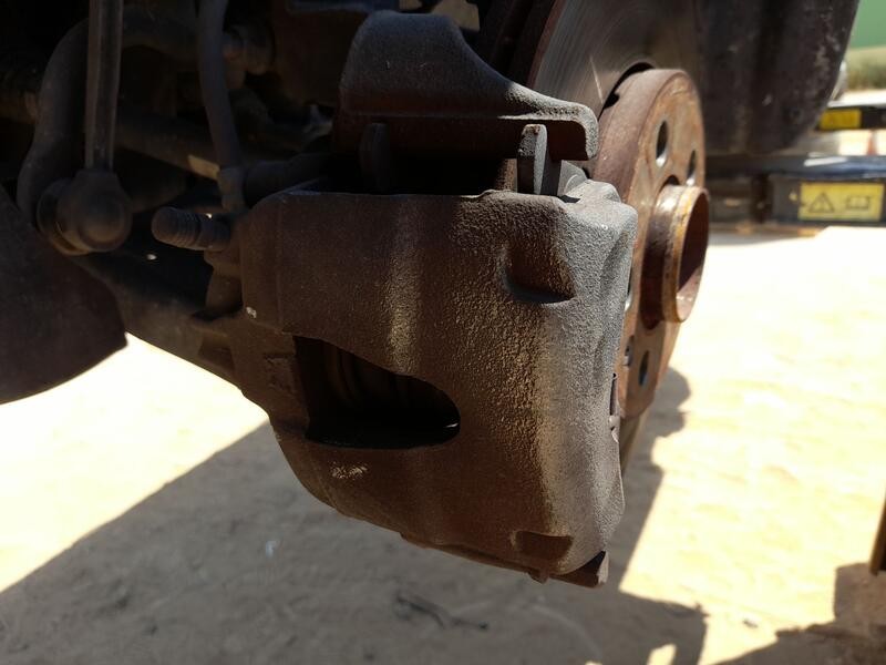 Recambio de pinza freno delantera izquierda para skoda rapid spaceback (nh1) 1.2 tsi referencia OEM IAM 1K0615123D  