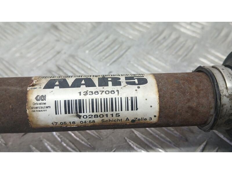 Recambio de transmision delantera izquierda para opel astra k lim. 5türig selective referencia OEM IAM 13367061  10280115