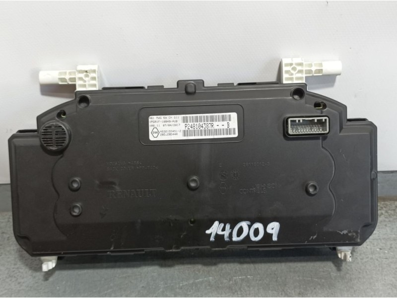 Recambio de cuadro instrumentos para renault kangoo profesional referencia OEM IAM P248104387R NS32155451Z JOHNSON CONTROLS