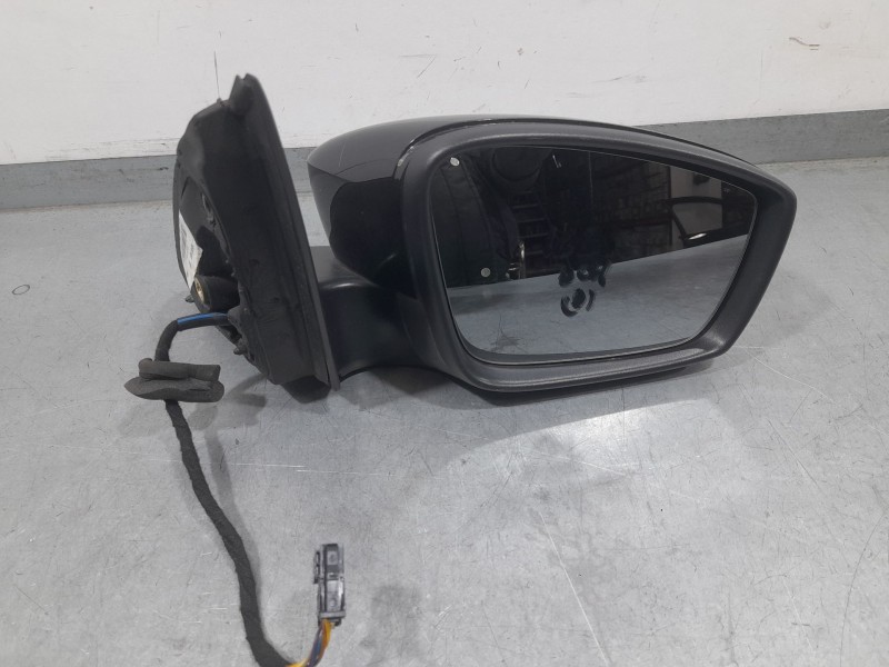 Recambio de retrovisor derecho para skoda rapid spaceback (nh1) 1.2 tsi referencia OEM IAM 5JB857408K ELECTRICO ROZADO 
