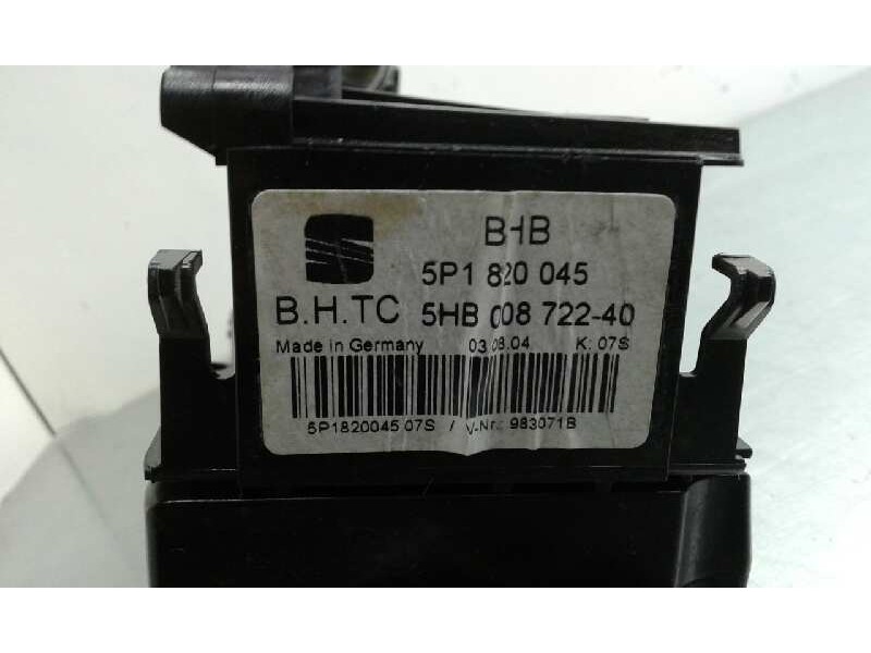 Recambio de mando climatizador para seat altea (5p1) arena referencia OEM IAM 5HB00872240 1000000834956 HELLA