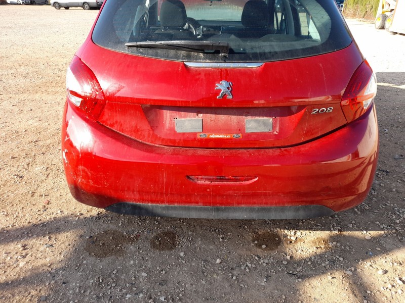 Recambio de paragolpes trasero para peugeot 208 i (ca_, cc_) 1.4 hdi referencia OEM IAM 1607254580 ROZADO 