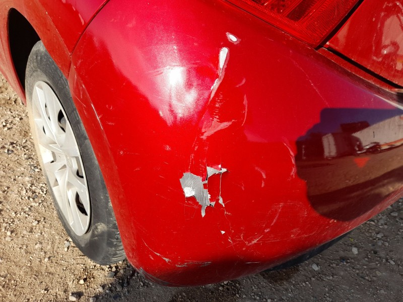 Recambio de paragolpes trasero para peugeot 208 i (ca_, cc_) 1.4 hdi referencia OEM IAM 1607254580 ROZADO 