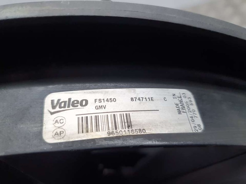 Recambio de electroventilador para citroën c4 coupe vtr referencia OEM IAM 9650116580 874711E VALEO