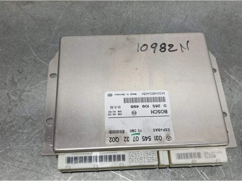 Recambio de centralita abs para mercedes-benz clase e (w210) berlina diesel 270 cdi (210.016) referencia OEM IAM 0315450732 0265