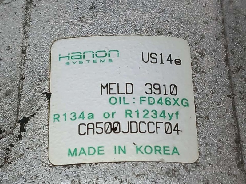 Recambio de compresor aire acondicionado para kia cee´d business referencia OEM IAM 97701A6700 CA500JDCCF04 HANON