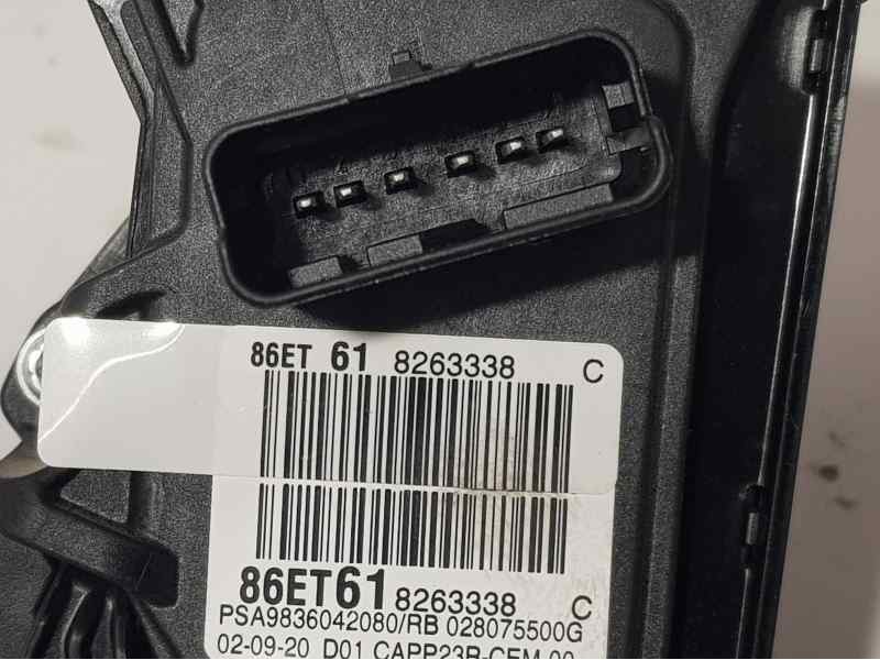 Recambio de potenciometro pedal para peugeot 308 style referencia OEM IAM 9836042080 8263338 