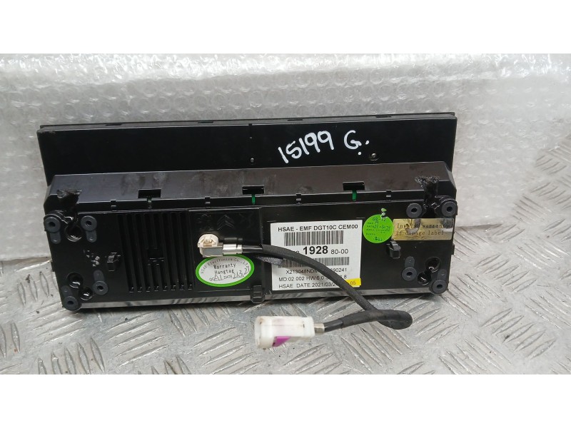 Recambio de sistema navegacion gps para peugeot 3008 gt line referencia OEM IAM 9822192880  DGT10CCEM00