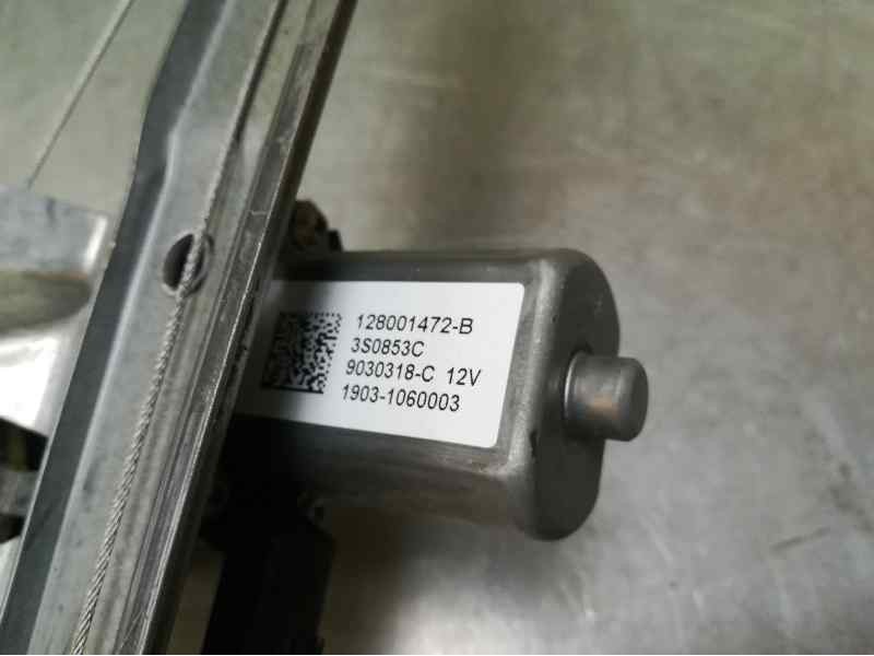 Recambio de elevalunas delantero izquierdo para renault clio iv authentique referencia OEM IAM 807213867R 2 PINS ELECTRICO