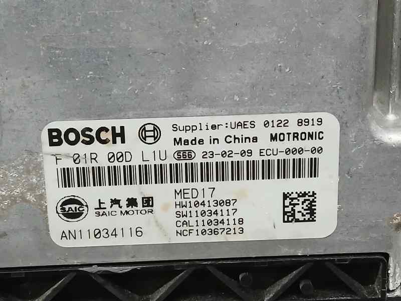 Recambio de centralita motor uce para mg zs 1.0 t-gdi referencia OEM IAM AN11034113 F01R00DL1D BOSCH SAIC MOTOR