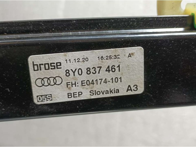 Recambio de elevalunas delantero izquierdo para audi a3 sedan (8ys) 35 tdi s line referencia OEM IAM 8Y0837461  ELECTRICO