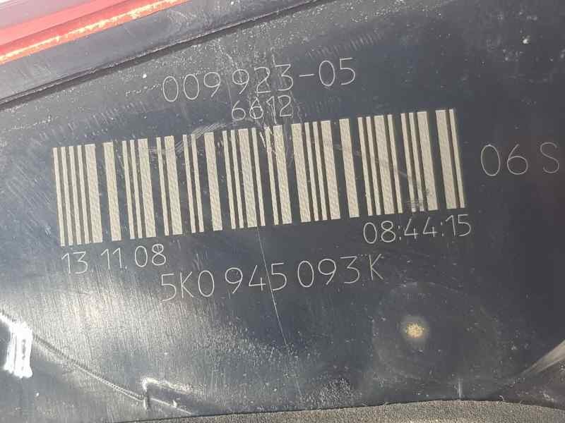 Recambio de piloto trasero izquierdo para volkswagen golf vi (5k1) advance referencia OEM IAM 5K0945093K  INTERIOR