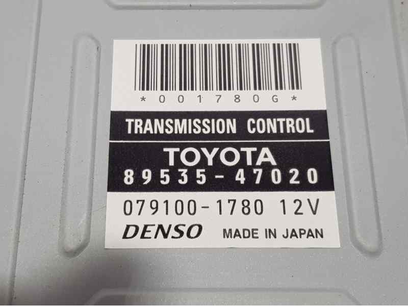 Recambio de centralita cambio automatico para toyota prius (nhw20) basis referencia OEM IAM 8953547020 0791001780 DENSO