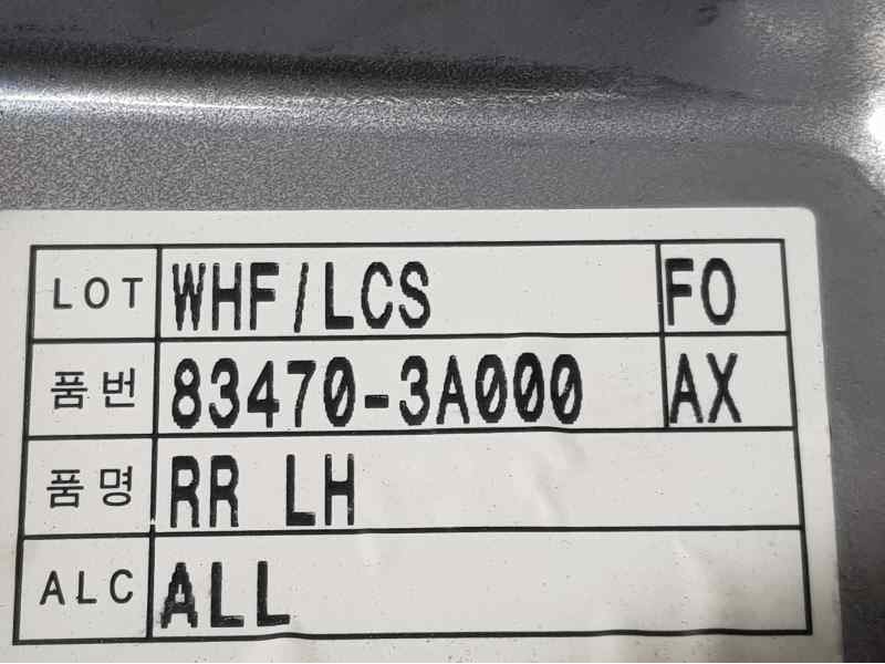 Recambio de elevalunas trasero izquierdo para hyundai trajet (fo) 2.0 crdi gls referencia OEM IAM 834703A000  ELECTRICO 2 PINS