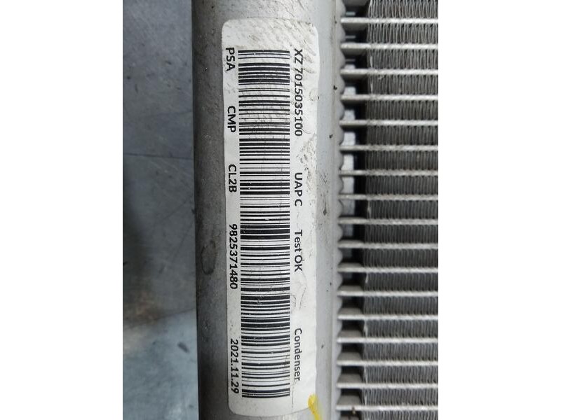 Recambio de condensador / radiador aire acondicionado para peugeot 208 (p2) active pack referencia OEM IAM 9825371480 7015035100