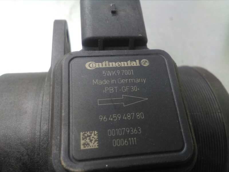 Recambio de caudalimetro para citroën c4 picasso exclusive referencia OEM IAM 9645948780 5WK97001 CONTINENTAL