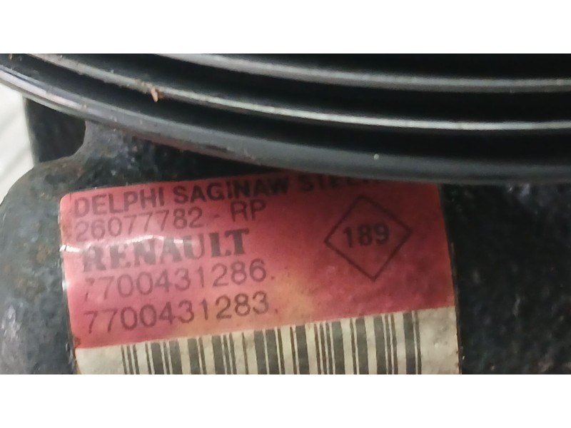 Recambio de bomba direccion para dacia logan (ls_) 1.6 (lsob, lsod, lsof, lsoh) referencia OEM IAM 770043 DELPHI 7700431283 2607