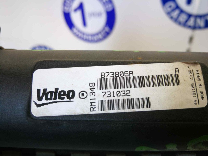 Recambio de radiador agua para volkswagen golf iii berlina (1h1) 2.0 referencia OEM IAM 873806A  