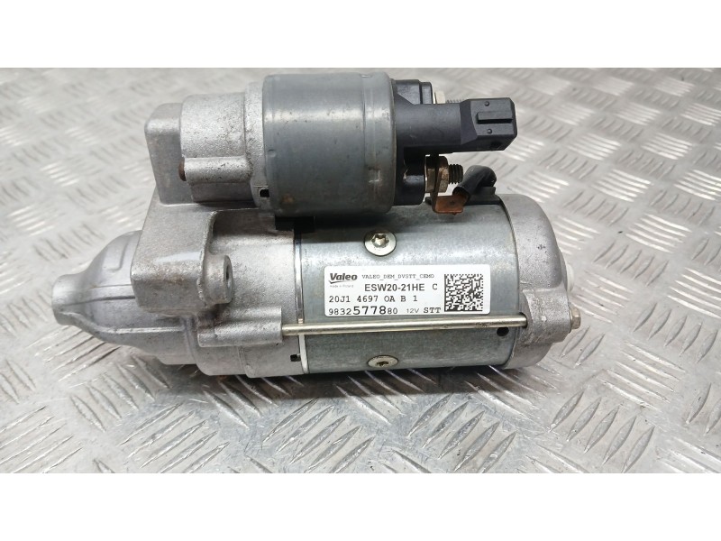 Recambio de motor arranque para peugeot expert furgoneta (v_) 1.5 bluehdi 100 referencia OEM IAM 9832577880 VALEO ESW2021HE 