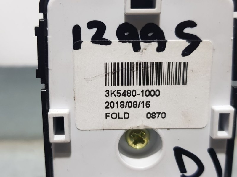 Recambio de mando retrovisor para hyundai kona pure referencia OEM IAM 3K54801000  