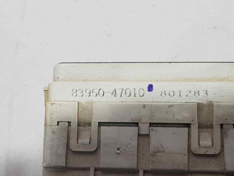 Recambio de pantalla multifuncion para toyota prius (nhw20) basis referencia OEM IAM 8395047010  CINTURON ACOMPAÑANTE