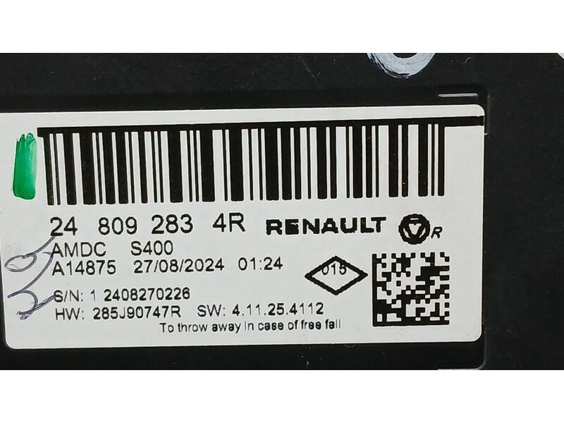 Recambio de cuadro instrumentos para renault captur ii evolution referencia OEM IAM 248092834R  2408270226