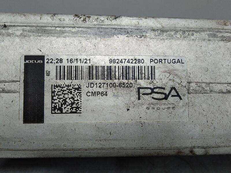 Recambio de intercooler para peugeot 208 (p2) active pack referencia OEM IAM 9824742280  jd1271006520