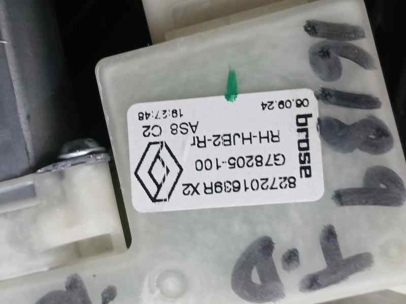 Recambio de elevalunas trasero derecho para renault captur ii evolution referencia OEM IAM 827204639R G78205100 ELECTRICO