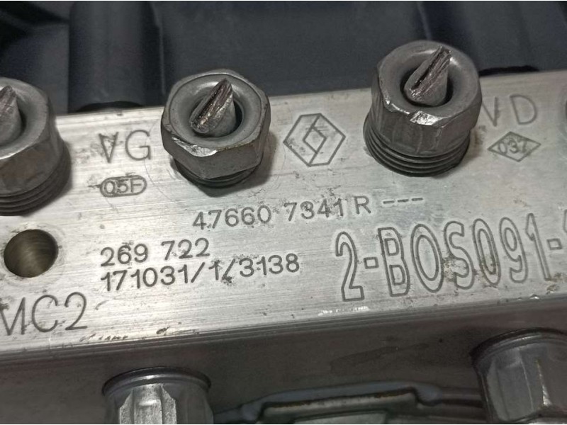 Recambio de abs para renault captur zen referencia OEM IAM 476607341R 269722 