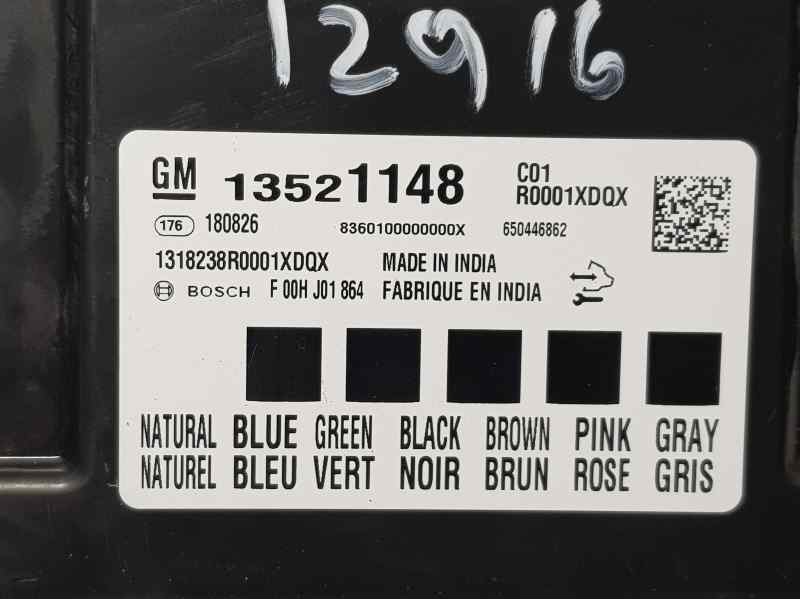 Recambio de modulo electronico para opel mokka x innovation referencia OEM IAM 13521148  