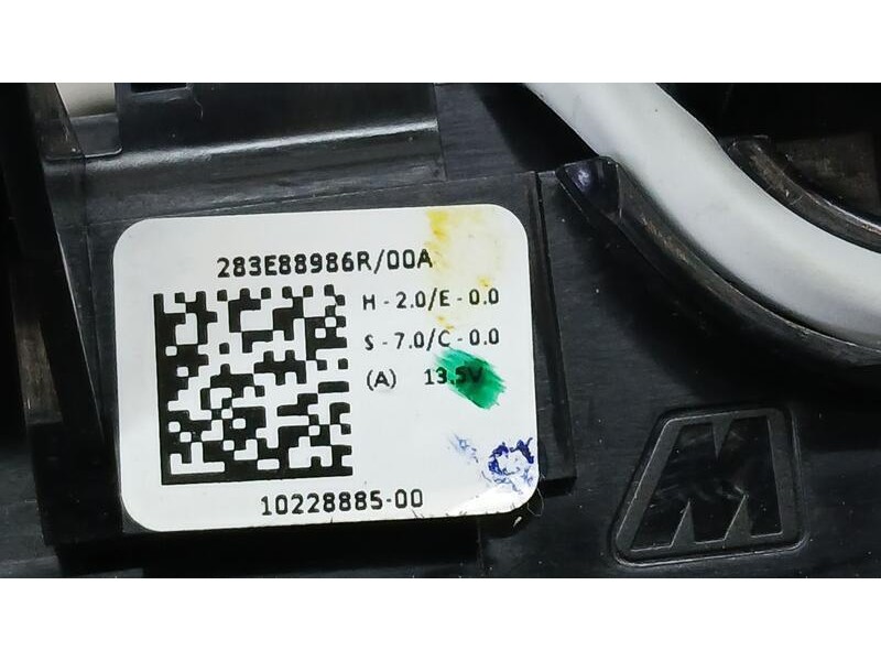 Recambio de mando climatizador para renault captur ii evolution referencia OEM IAM 283E88986R  10228885