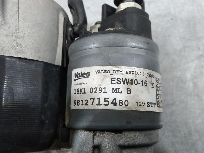Recambio de motor arranque para peugeot 208 (p2) active pack referencia OEM IAM 9812715480  Valeo