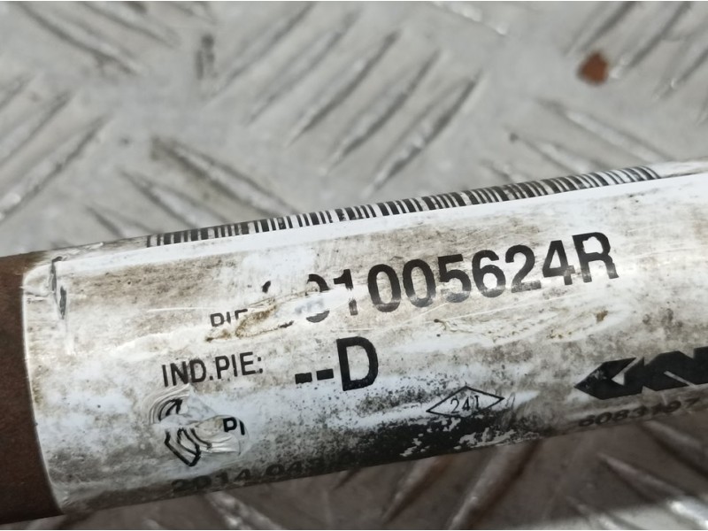Recambio de transmision delantera derecha para renault captur life referencia OEM IAM 391005624R  