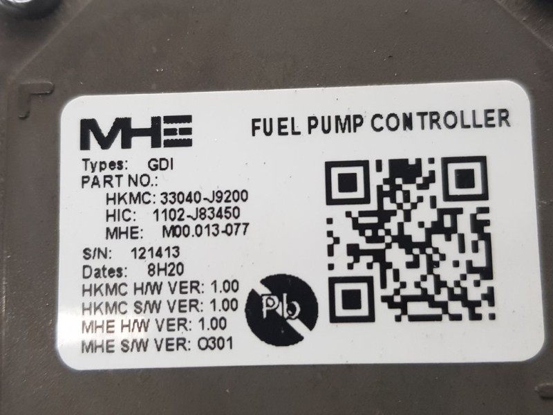 Recambio de aforador para hyundai kona pure referencia OEM IAM 31110J9200 1000J85230 