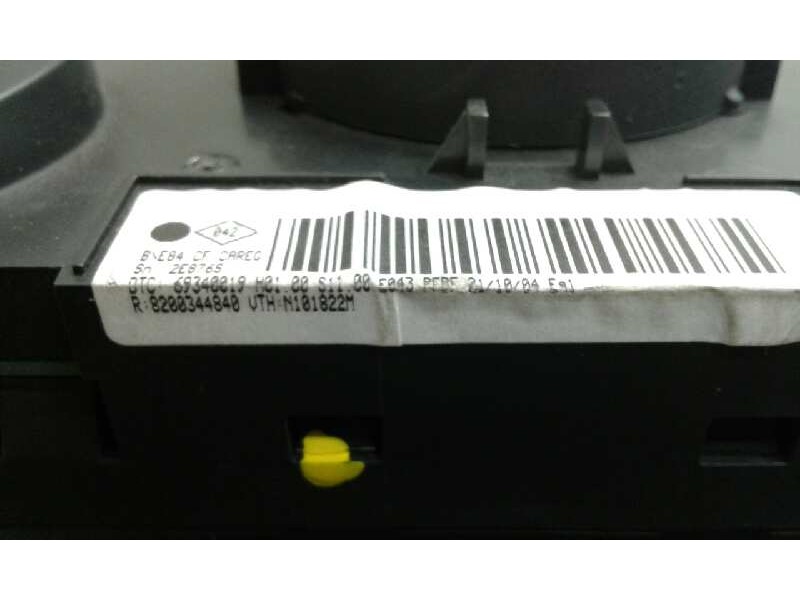 Recambio de mando climatizador para renault megane ii berlina 5p 1.9 dci diesel referencia OEM IAM 69340019  8200344840