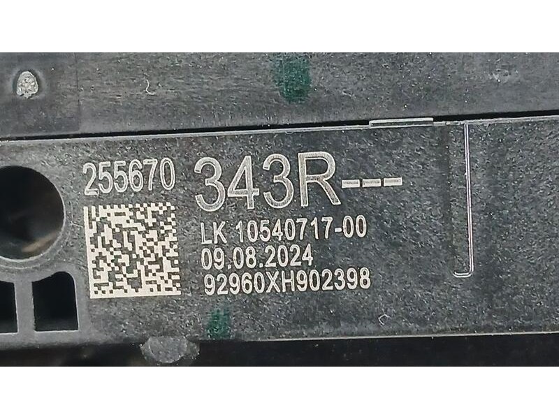 Recambio de mando luces y limpia para renault captur ii evolution referencia OEM IAM 255670343R LK 10540717